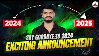 Say Goodbye to 2024 ll  Exciting Announcement ll Adda247 Odia