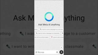 On your request dear subscriber ️ #shorts #meta #ai #name #shubh #subscribe #supportme #creator