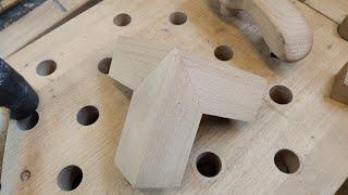 Different structures of tenon and tenon, three-touch shoulder and corner tenon production