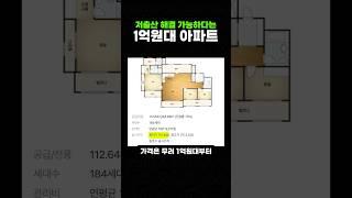 저출산 해결 가능하다는 1억원대 아파트