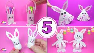 Paper Rabbit DIY | Easter Bunny Paper Crafts