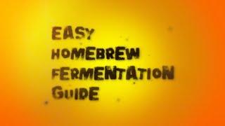 Easy Home Brew Fermentation guide