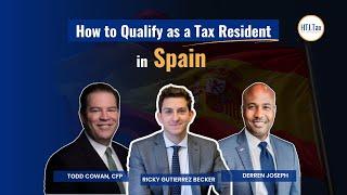 [ Offshore Tax ] How to Qualify as a Tax Resident in Spain