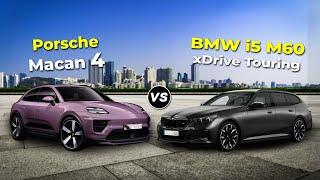 Porsche Macan4 vs BMW i5 M60 xDrive Touring