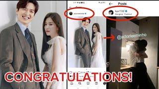 IT'S OFFICIAL! LEE MIN HO & SONG HYE KYO CONFIRMED THE NEWS! Congratulations