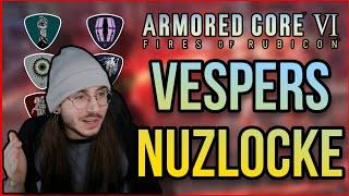 Armored Core VI Vespers Nuzlocke [F.o.R. Route] (Dualstick + Pedal Controls)