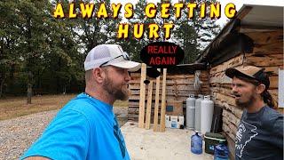 RESCUED AGAIN tiny house, homesteading, off-grid, cabin build, DIY, HOW TO, sawmill, tractor