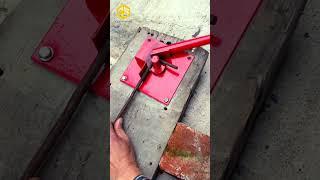 Manual Steel Bar Bender – Heavy Duty Rebar Bending Machine for Construction Project #shorts #diy