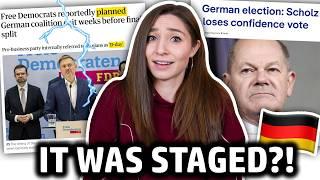 UPDATE on GERMANY’S GOVERNMENT CRISIS - Was it all staged? | Feli from Germany