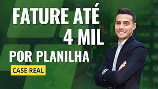 GANHAR DINHEIRO COM PLANILHA | Fature com planilha