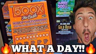 What a Day!!! $50 500X Ticket!! | Scratch Life