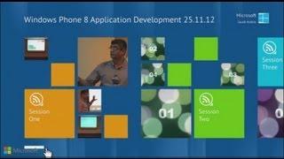 Windows Phone 8 Developer Workshop - Introduction to Windows Phone 8 Development