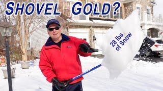 Testing a 2 Handle Shovel - Snow Domination? Snow Joe Honest Review