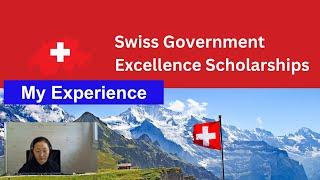 Experience in the Swiss Government Excellence Scholarship application process #switzerland