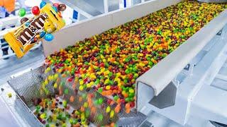 COMO OS DOCES DE CHOCOLATE DA M&M'S SÃO FEITOS, INCRÍVEIS LINHAS DE PRODUÇÃO