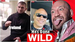 Conor McGregor RIPS Khabib Nurmagomedov's STATEMNT! NEW WAR! Irish Fighters FIRE Back At Khabib!