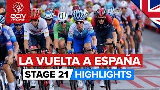 Final Sprint Showdown In Madrid | Vuelta A España 2022 Stage 21 Highlights