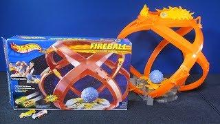 Fireball Raceway Hot Wheels Track Set Insane Speeds and Crashes!