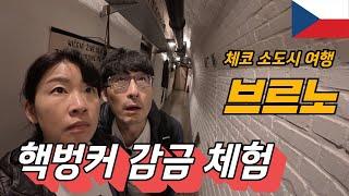 살벌한 체험 ! 소련 핵벙커 호스텔의 진실 / 플펭 세계살이_ 체코 소도시, 브르노