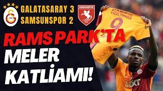 GALATASARAY 3-2 SAMSUNSPOR I RAMS PARK'TA MELER KATLİAMI I ICARDİ, OSİMHEN, BATSHUAYİ #golvar