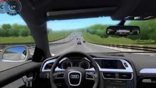 AUDI S4   Crazy Driver   City Car Driving 1 3 1 HD   720p  WITH MUSIC