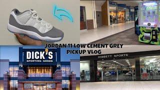 I COPPED 10 PAIRS OF CEMENT GREY 11S TO RESELL/PICKUP VLOG (2023)