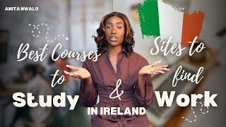 Best Courses to Study in Ireland // How to find jobs in Ireland