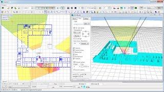 CCTV design with VideoCAD. Loading background. Video tutorial. Lesson 4.