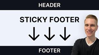 Sticky Footer in CSS (Best Solution)