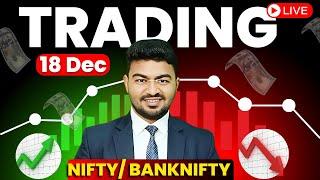 18 Dec Live Trading NIFTY, BANK NIFTY Intraday Scalping with Sonu Singh @SonuSinghSpeaker #trading