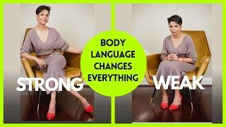 BODY LANGUAGE: 5 Powerful Non-Verbal Hacks HIGH STATUS women use to Communicate Calm Confidence