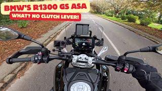 What...no clutch! BMW'S R1300GS ASA (automated shift assistant)