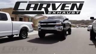 CARVEN EXHAUST  SILVERADO SIERRA 2014-2017 EXHAUST KIT "COMPETITOR SERIES" INSTALL