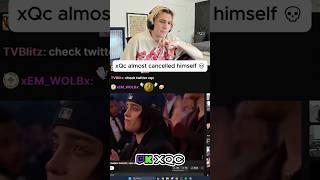 xQc cancelled himself over Billie Eilish  #xqc  #xqcow  #twitch #billieeilish