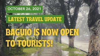 BAGUIO IS NOW OPEN TO TOURISTS | Latest Travel Requirements As Of Oct 25 2021 | Momshie Jhen