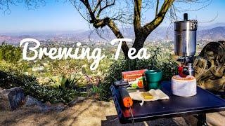 Brewing Tea Outdoors