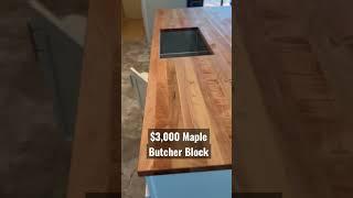 Flame Maple Butcher Block