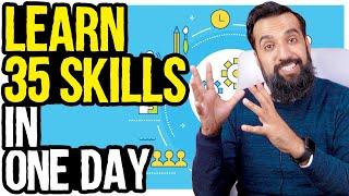 35 Skills You Can Learn in 1 Day