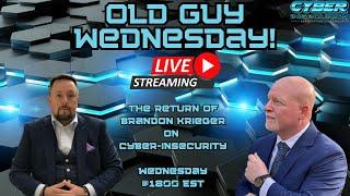 Old Guy Wednesday - The Return Of Brandon Krieger!!!