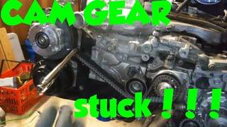 subaru cam gear removal