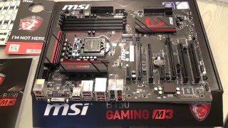 MSI B150 GAMING M3, s.1151, B150 Main Board