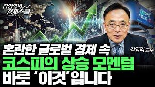 혼란한 글로벌 경제 상황 속 코스피 상승 모멘텀, 바로 이것입니다 (김영익 교수)