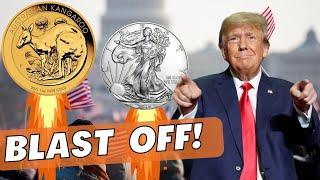 Gold Soars to New Heights: Silver's Next, The Trump Wave is here in 2025!