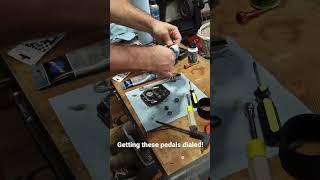 My first time doing pedal maintenance!