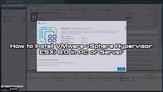 How to Install VMware vSphere Hypervisor ESXi 8.0 on a PC or Server | Complete Step-by-Step Guide!