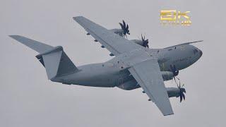 Airbus A400M Atlas German Air Force 54+24 flying Display Airpower 2024 AirShow Zeltweg Air Base LOXZ