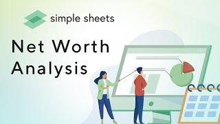 Net Worth Calculator Excel Template Step-by-Step Video Tutorial by Simple Sheets