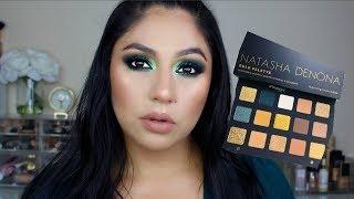 ND GOLD PALETTE | GREEN GLAM MAKEUP LOOK | GEREL MATTA