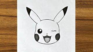 How to draw Pikachu  || Beginners drawing tutorials step by step || easy drawings step by step