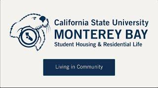 Student Housing & Residential Life Orientation: Living in Community